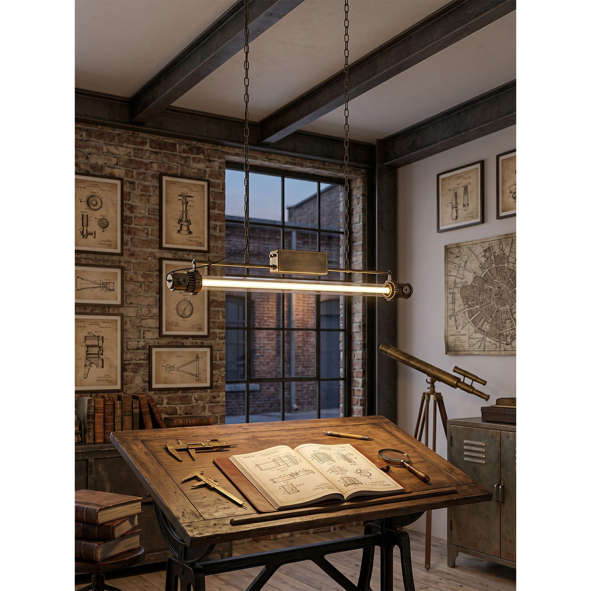 Marlowe Linear Pendant Lamp
