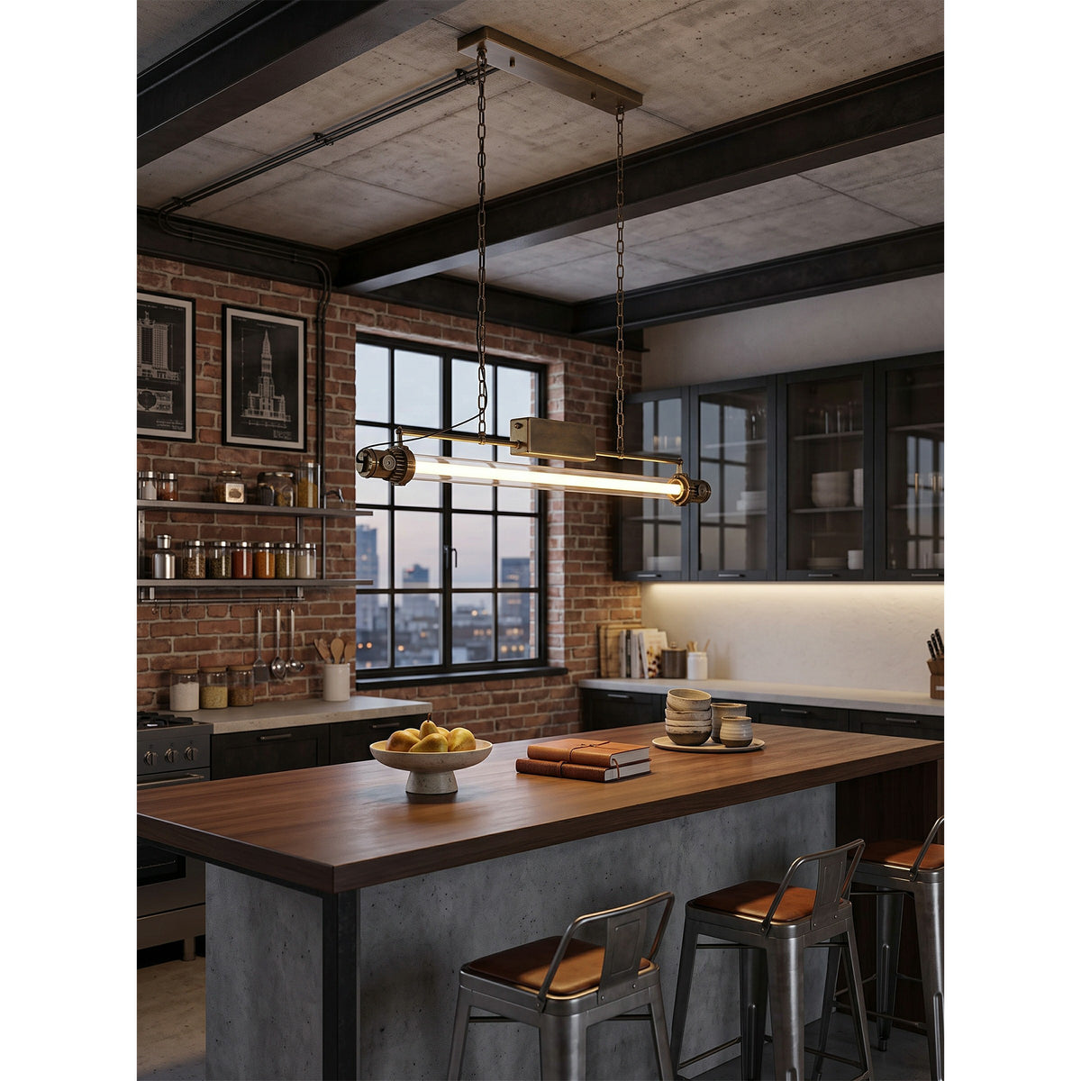 Marlowe Linear Pendant Lamp