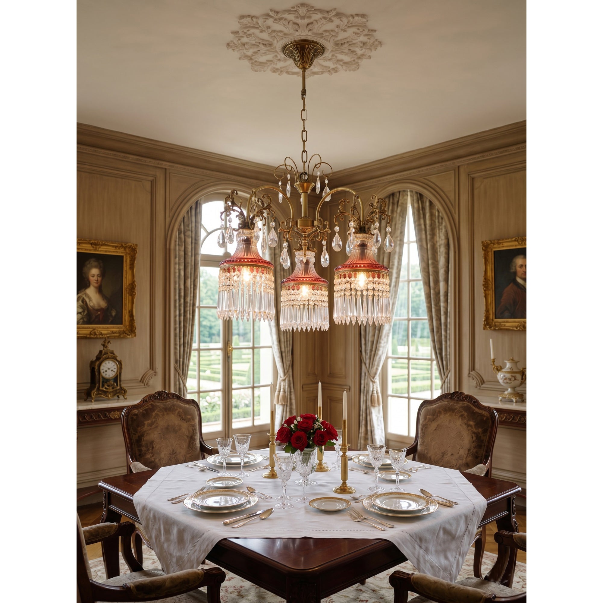 Marquise Crystal Chandelier