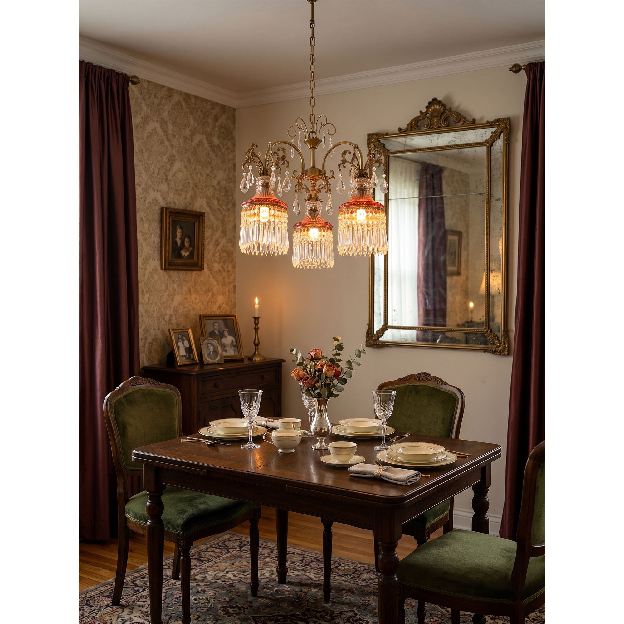Marquise Crystal Chandelier