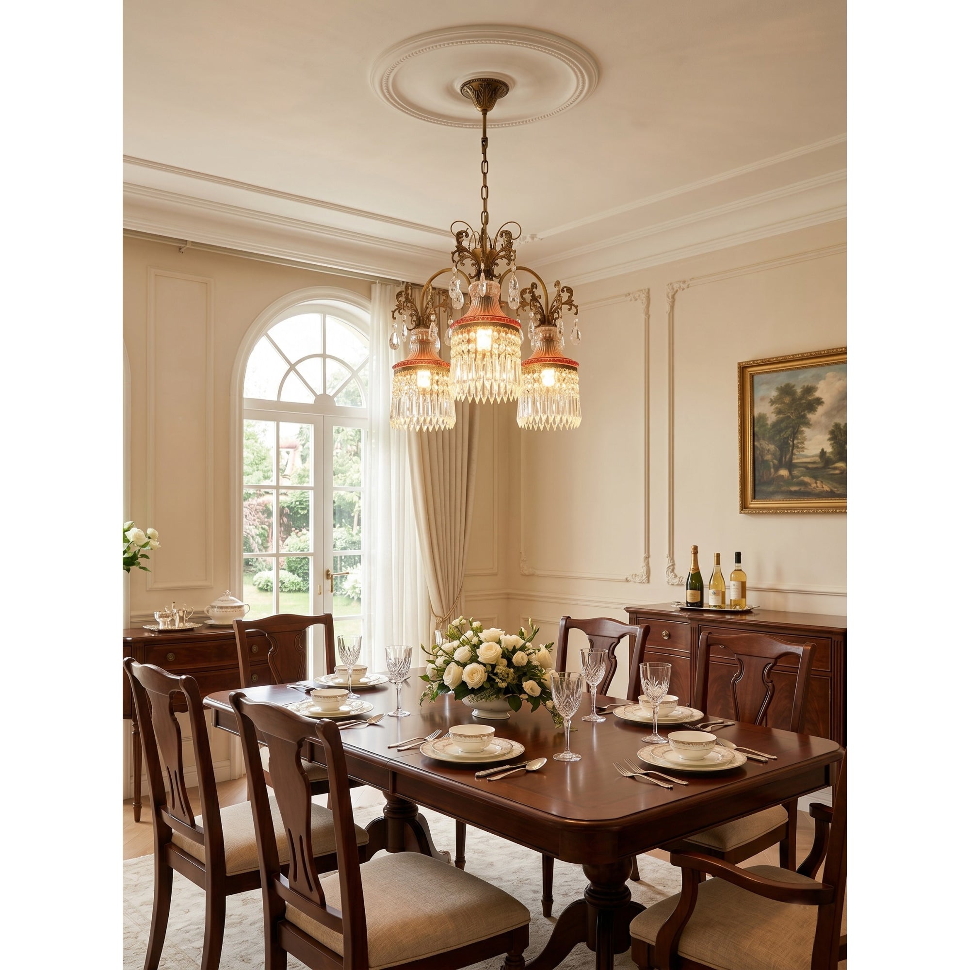 Marquise Crystal Chandelier