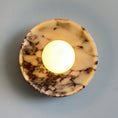 Charger l'image dans la visionneuse de la galerie, Marvielle Marble Onyx Wall Sconce
