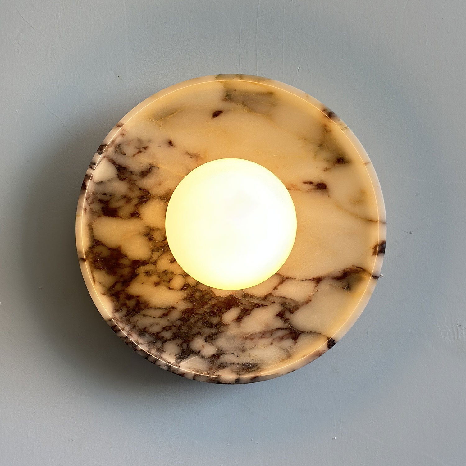 Marvielle Marble Onyx Wall Sconce