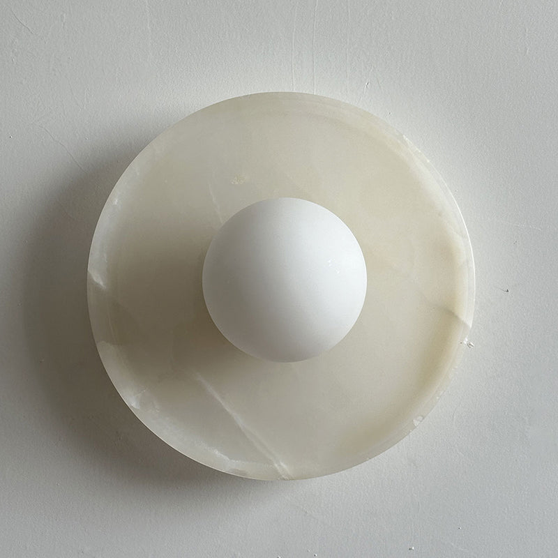 Marvielle Marble Onyx Wall Sconce