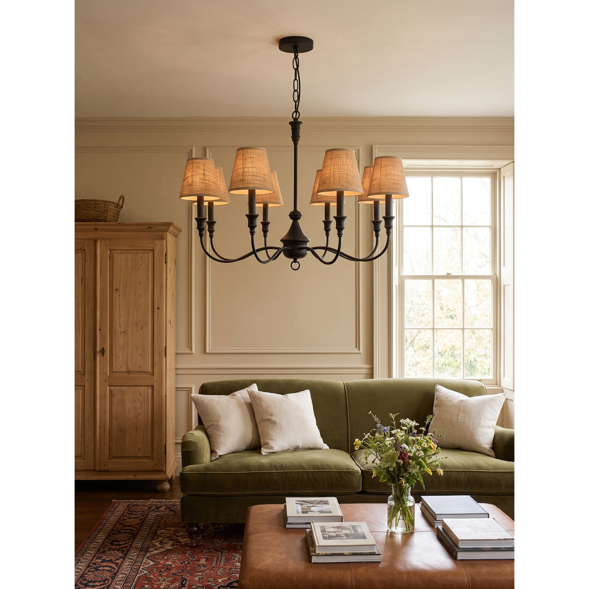Marypaz Linen Chandelier – detail 15