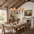 Load image into Gallery viewer, Marypaz Linen Chandelier – detail 3
