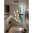 Cargar la imagen en la vista de la galería, Melange Alabaster Cluster Chandelier
