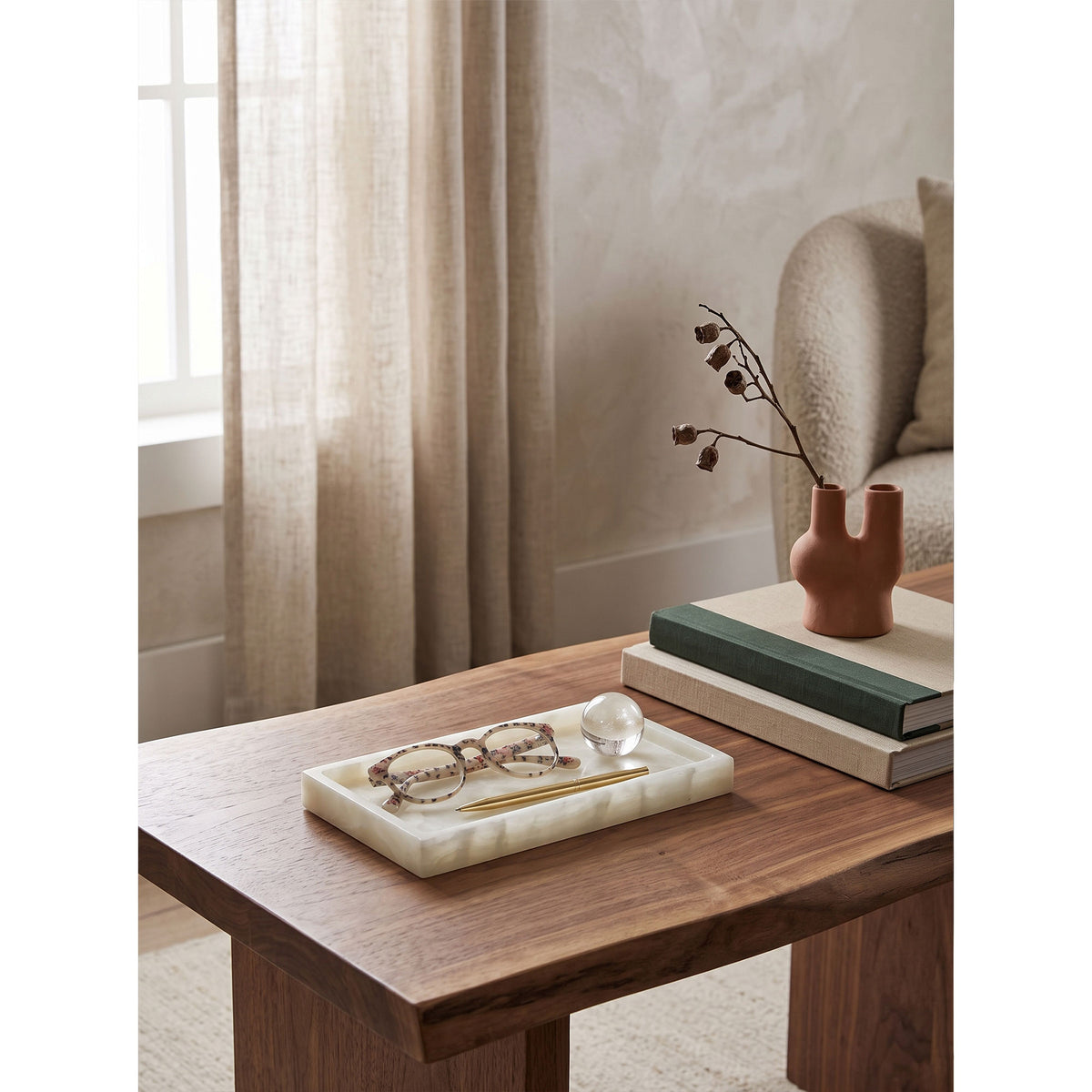 Mendocino Onyx Catchall Tray