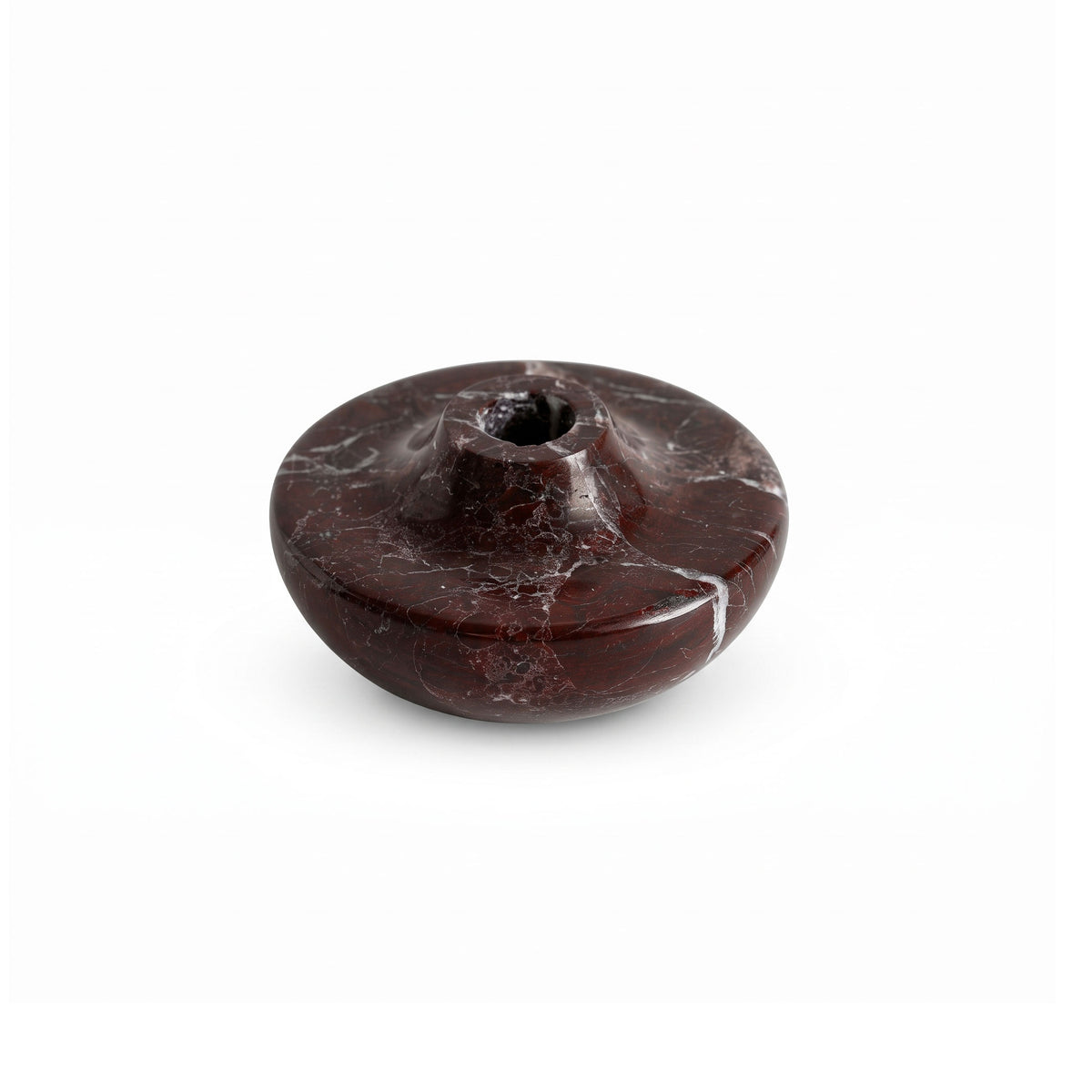 Merlot Marble Candle Holder