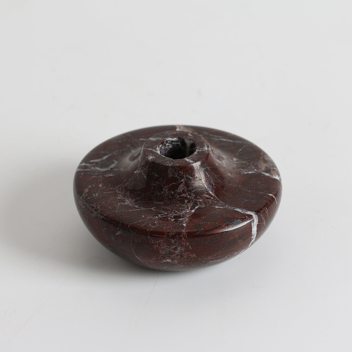 Merlot Marble Candle Holder
