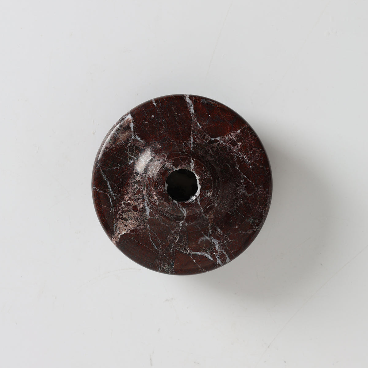 Merlot Marble Candle Holder