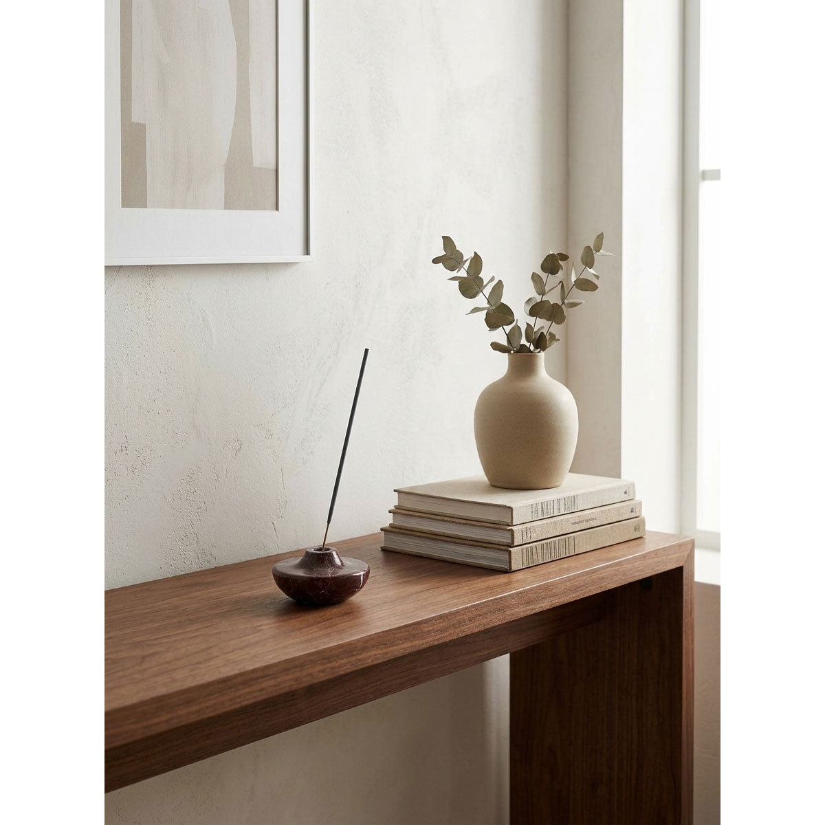 Merlot Marble Candle Holder