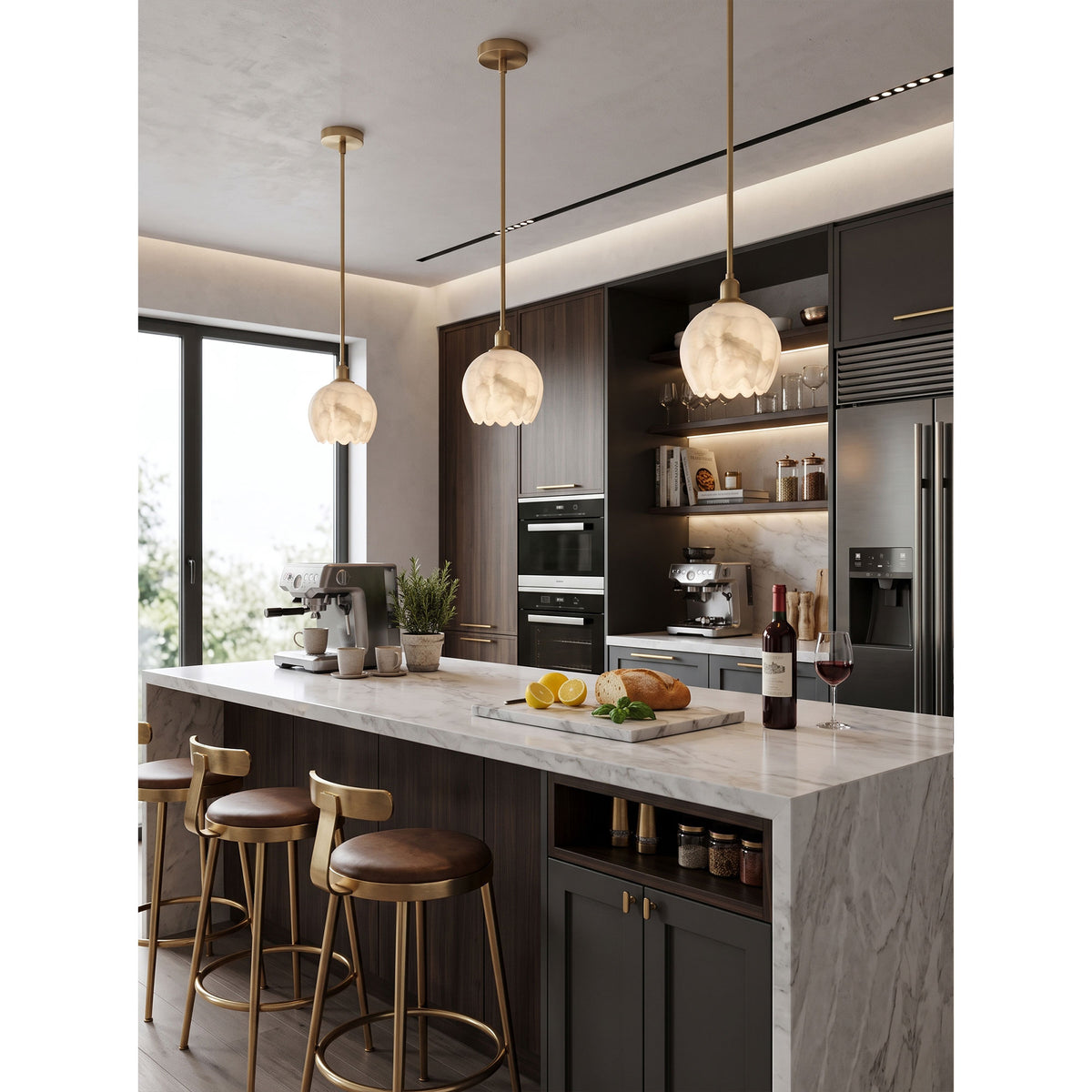 Mian Alabaster Pendant Lamp