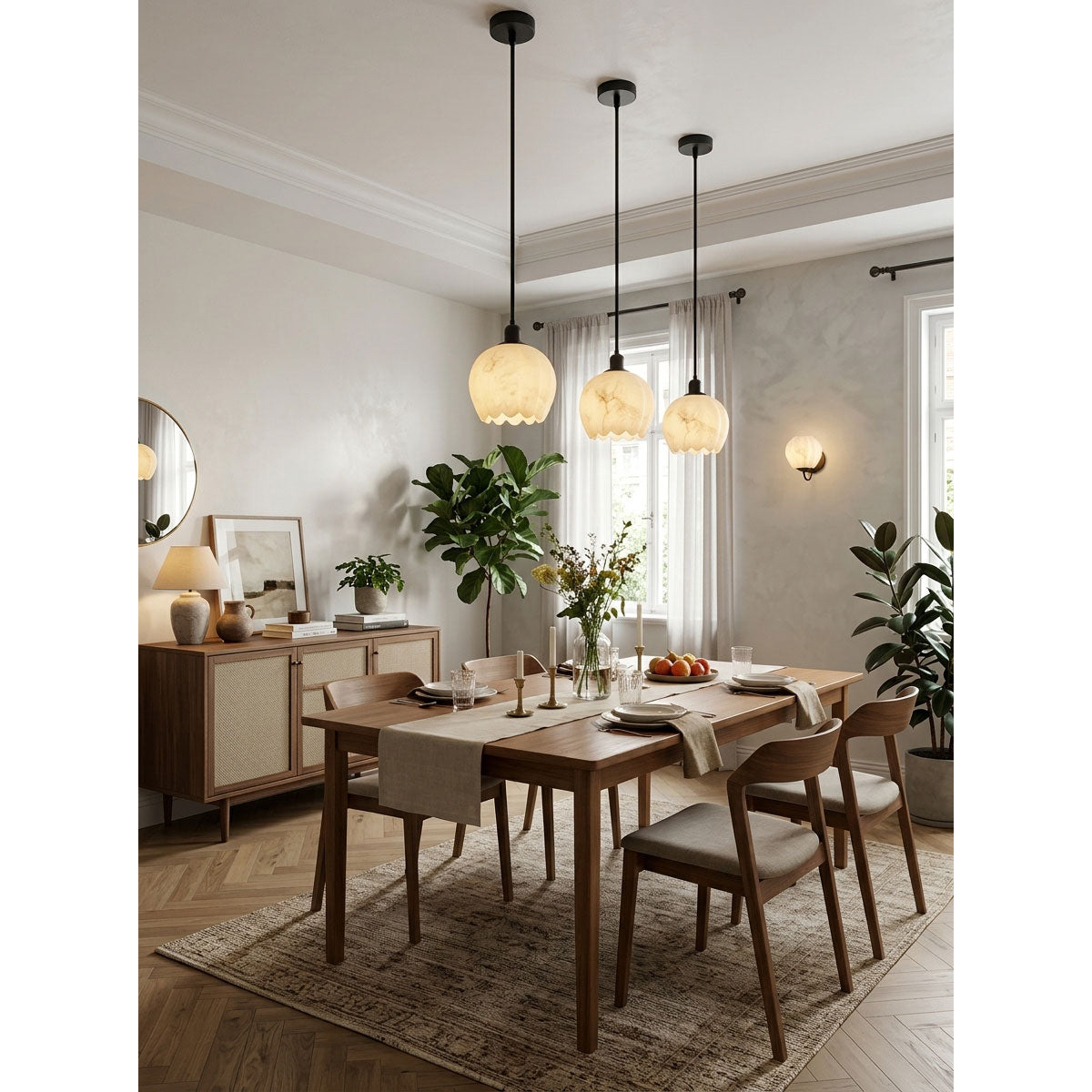 Mian Alabaster Pendant Lamp