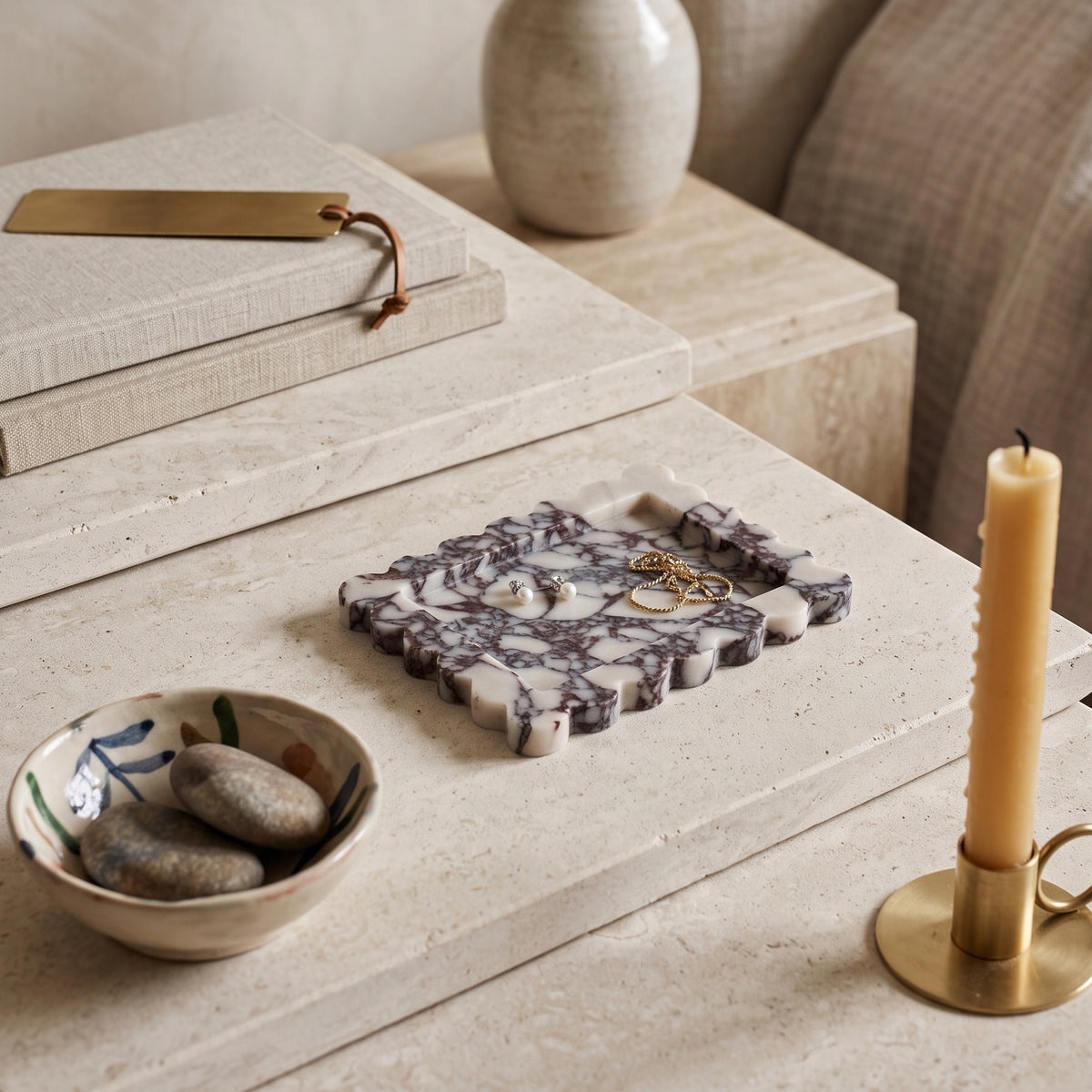 Mireille Stone Tray