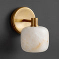 Load image into Gallery viewer, Mirevane Alabaster Wall Sconce
