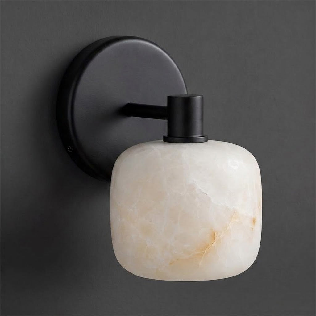 Mirevane Alabaster Wall Sconce