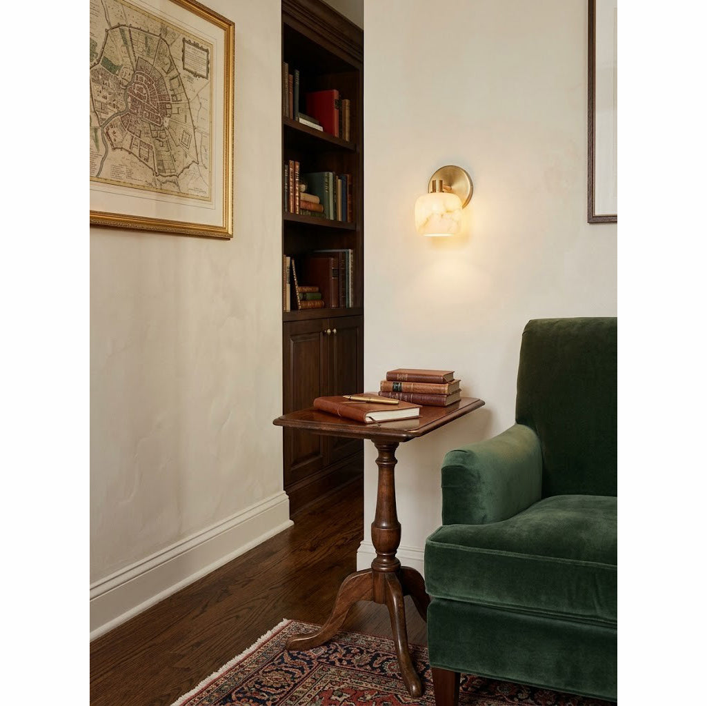 Mirevane Alabaster Wall Sconce