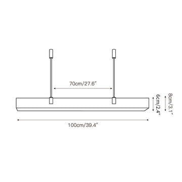Mission Alabaster Chandelier – detail 4 — Dimension drawings 2