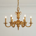 Bild in die Galerieansicht laden, Montcalm Brass Candle Chandelier
