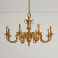 Bild in die Galerieansicht laden, Montcalm Brass Candle Chandelier
