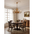 Bild in die Galerieansicht laden, Montcalm Brass Candle Chandelier
