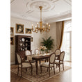 Bild in die Galerieansicht laden, Montcalm Brass Candle Chandelier
