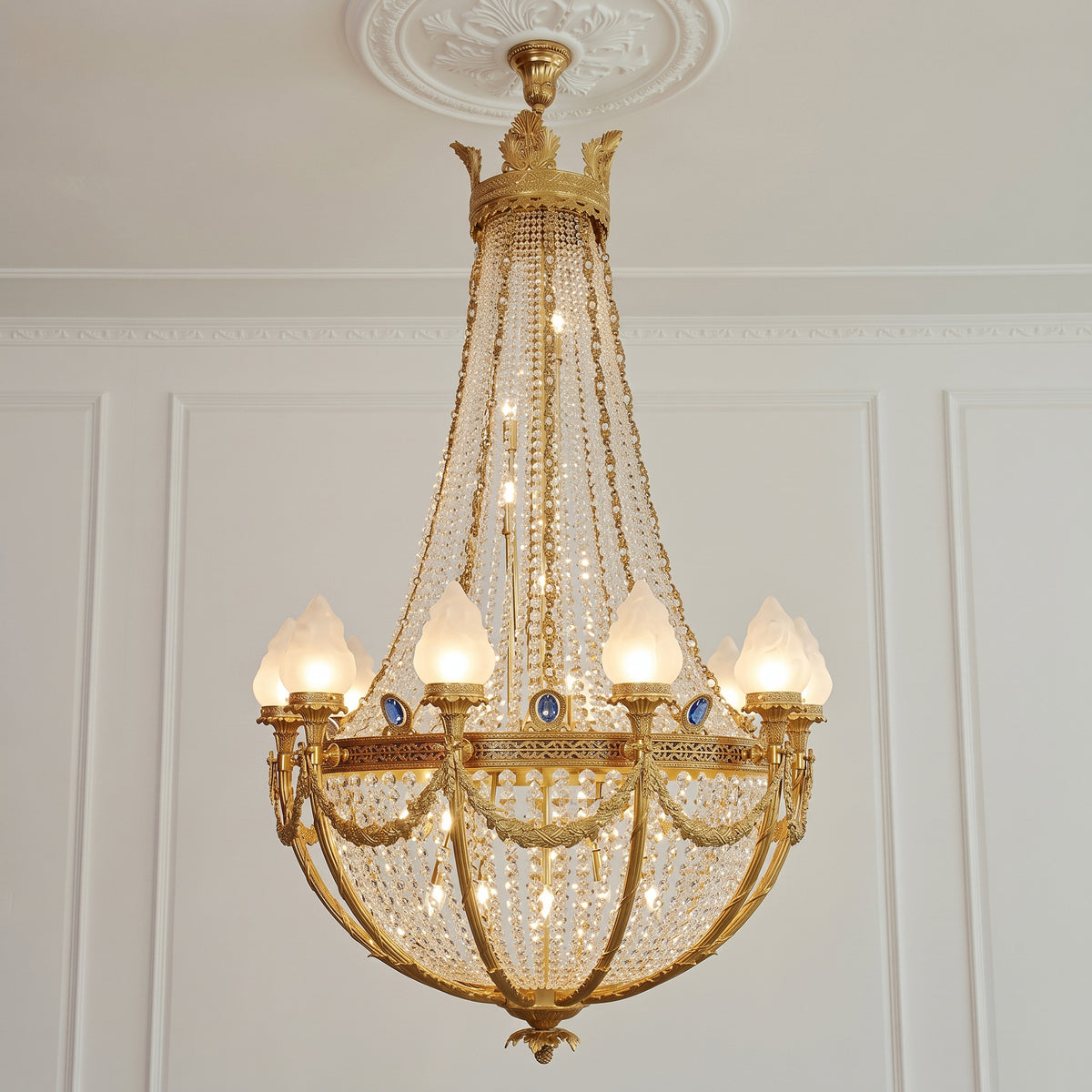 Montpellier Crown Crystal Chandelier