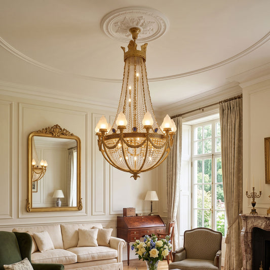 Montpellier Crown Crystal Chandelier – detail 2