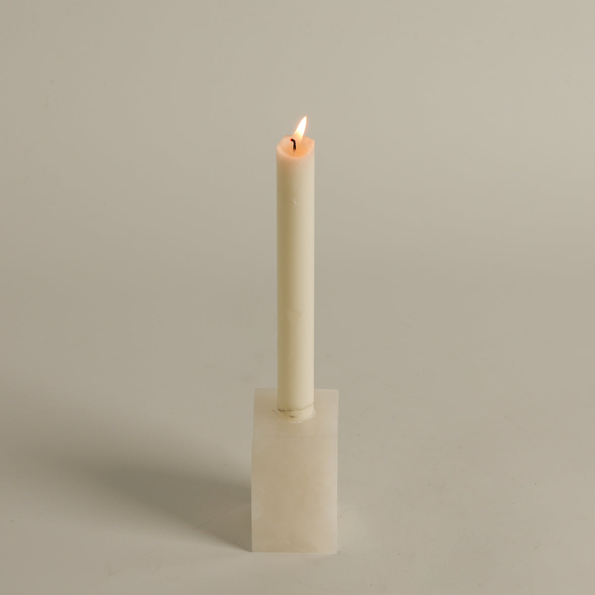 Moonstone Obelisk Candle Holder