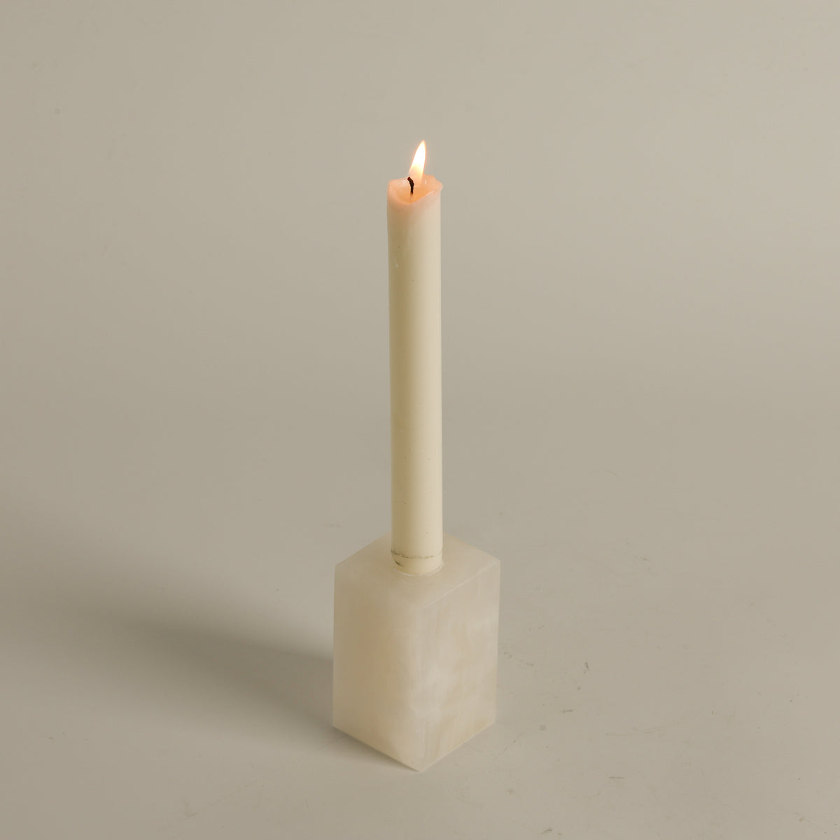 Moonstone Obelisk Candle Holder