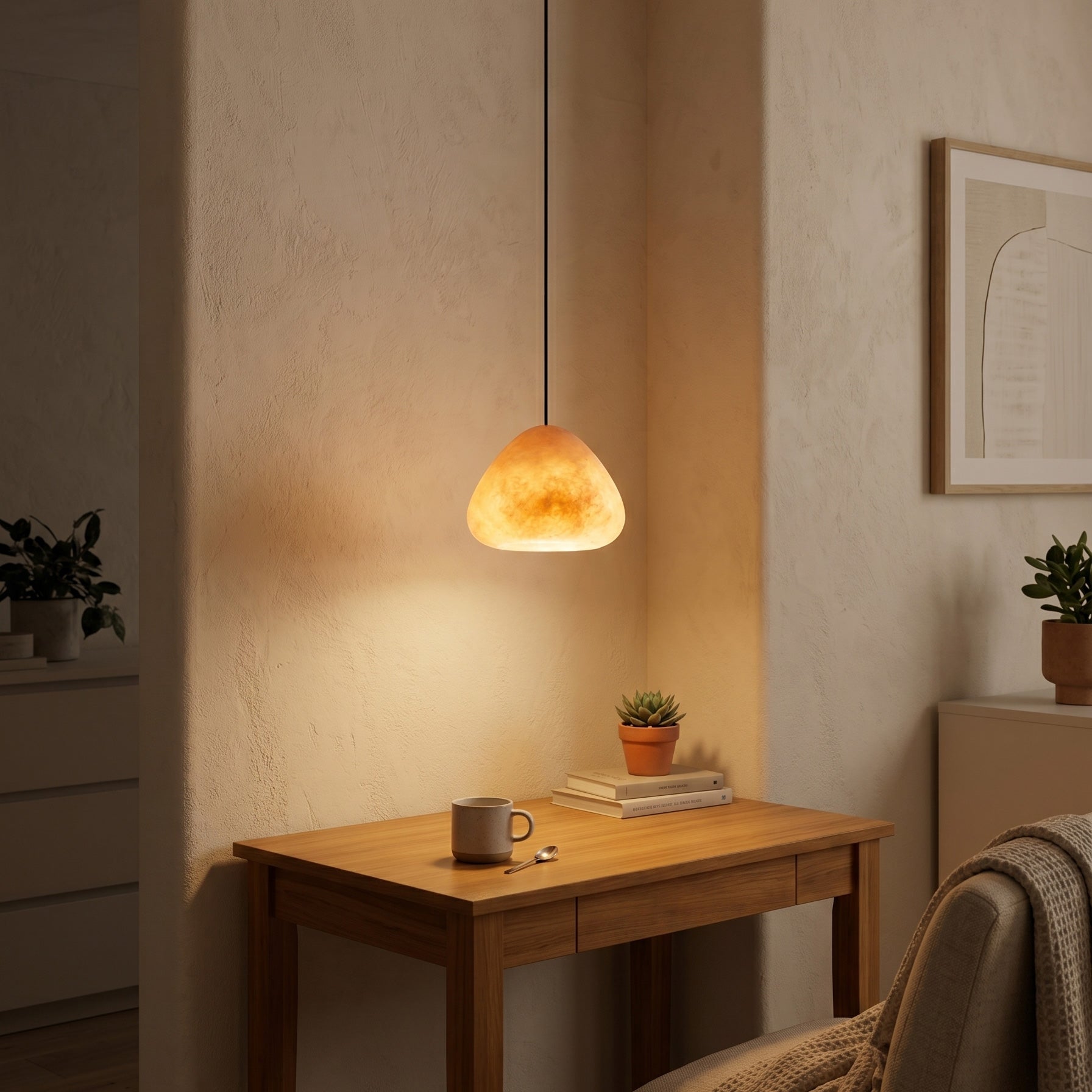 Morphe Alabaster Pendant Lamp
