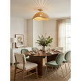 Load image into Gallery viewer, Nana Vermiculate Rattan Flush Mount

