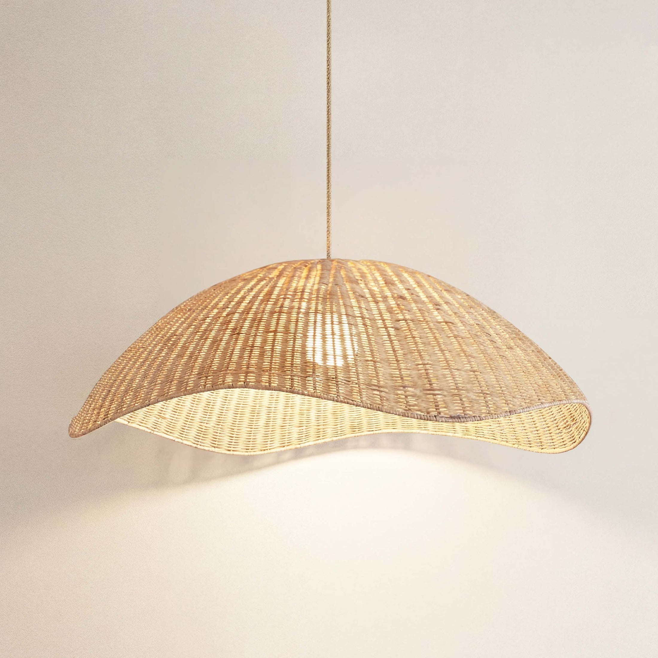 Nana Vermiculate Rattan Pendant Lamp