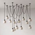 Bild in Galerie-Betrachter laden, Natural Column Alabaster Chain Chandelier
