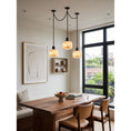 Bild in Galerie-Betrachter laden, Natural Column Alabaster Chain Chandelier
