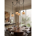 Bild in Galerie-Betrachter laden, Natural Column Alabaster Chain Chandelier
