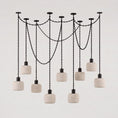 Bild in Galerie-Betrachter laden, Natural Column Alabaster Chain Chandelier
