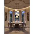Load image into Gallery viewer, Natural Square Alabaster Chandelier
