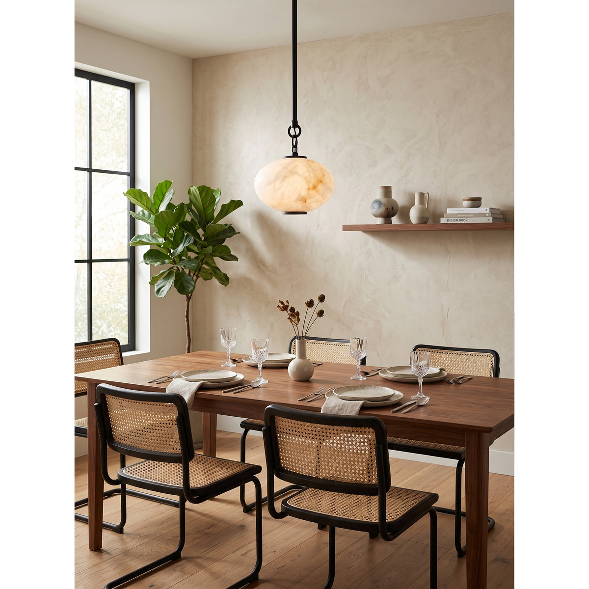 Nephele Alabaster Pendant Lamp – detail 11