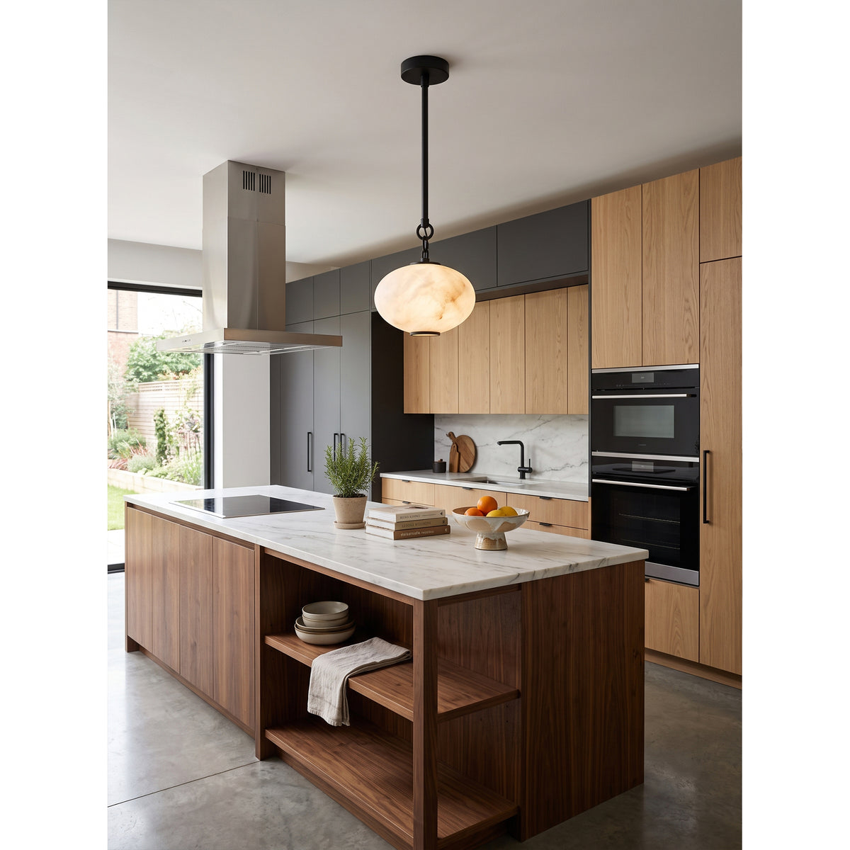 Nephele Alabaster Pendant Lamp – detail 6