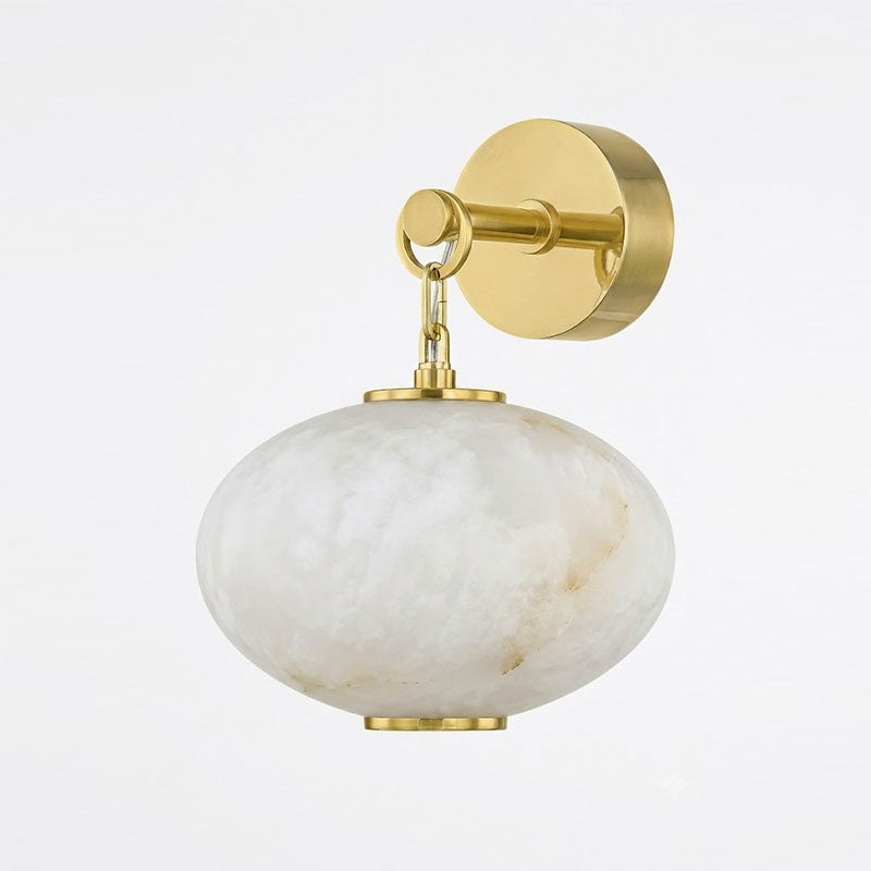 Nephele Alabaster Wall Sconce