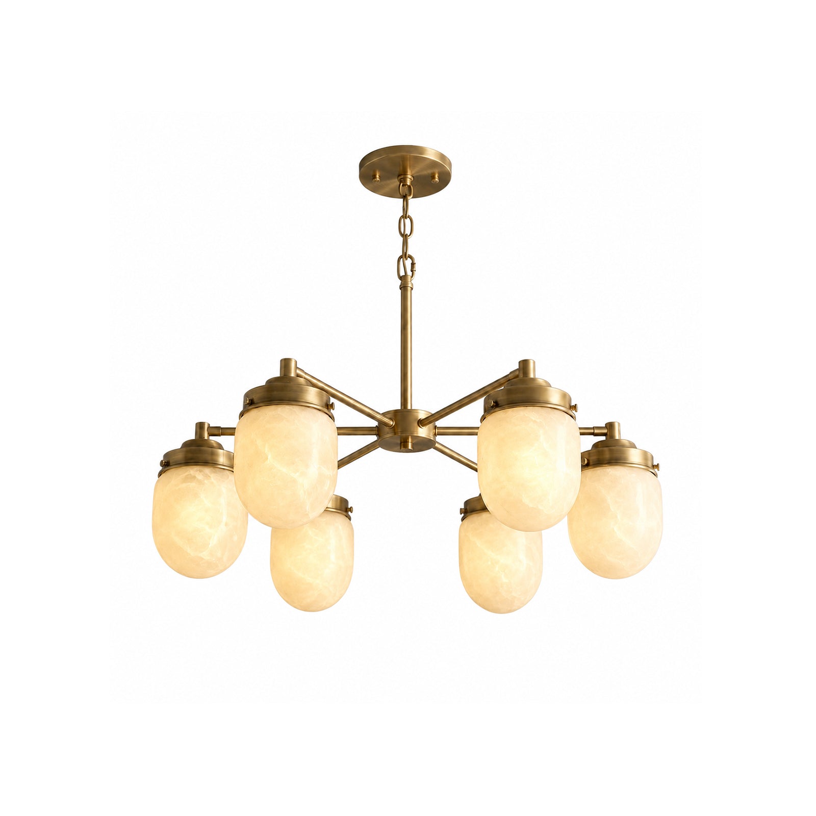 Nerielle Alabaster Chandelier