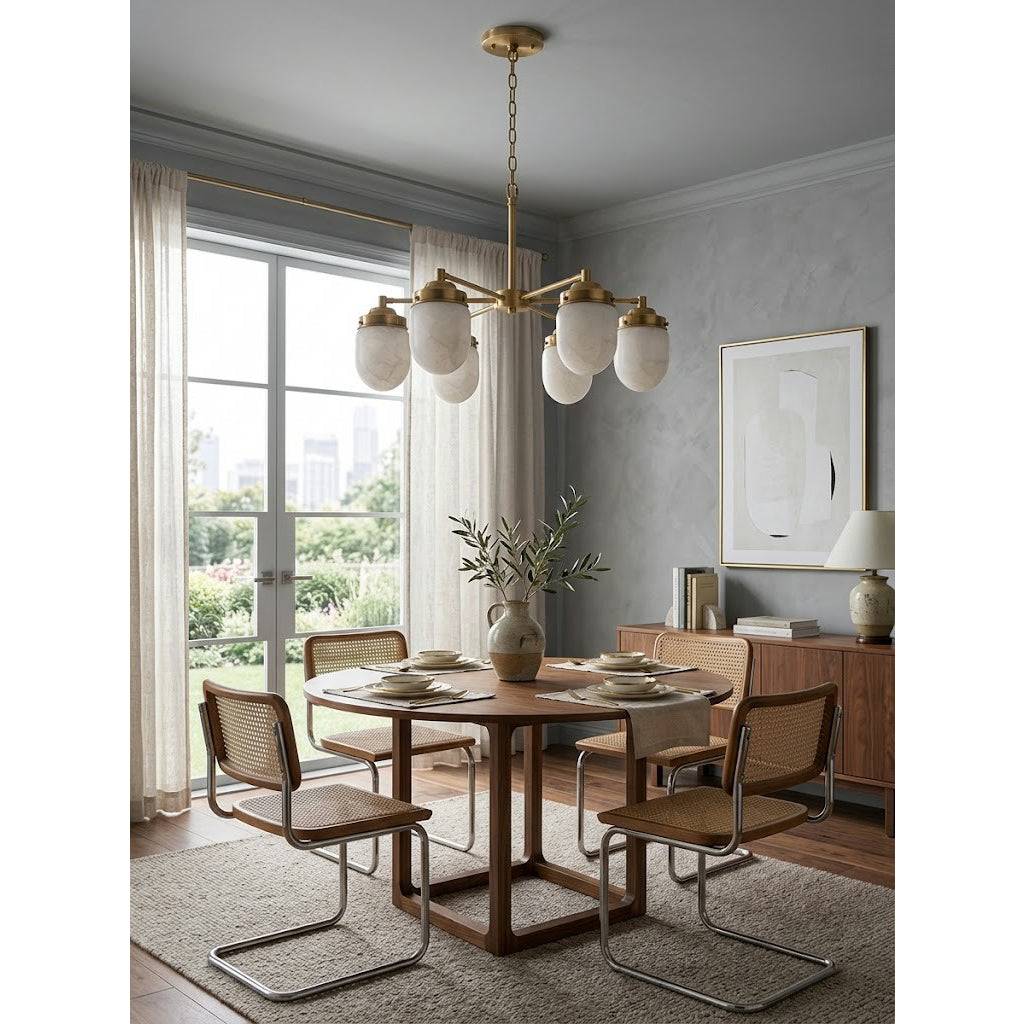 Nerielle Alabaster Chandelier