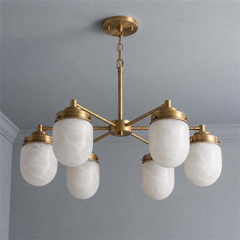 Nerielle Alabaster Chandelier