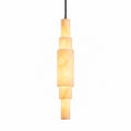 Load image into Gallery viewer, Nerivane Tiered Alabaster Pendant Lamp
