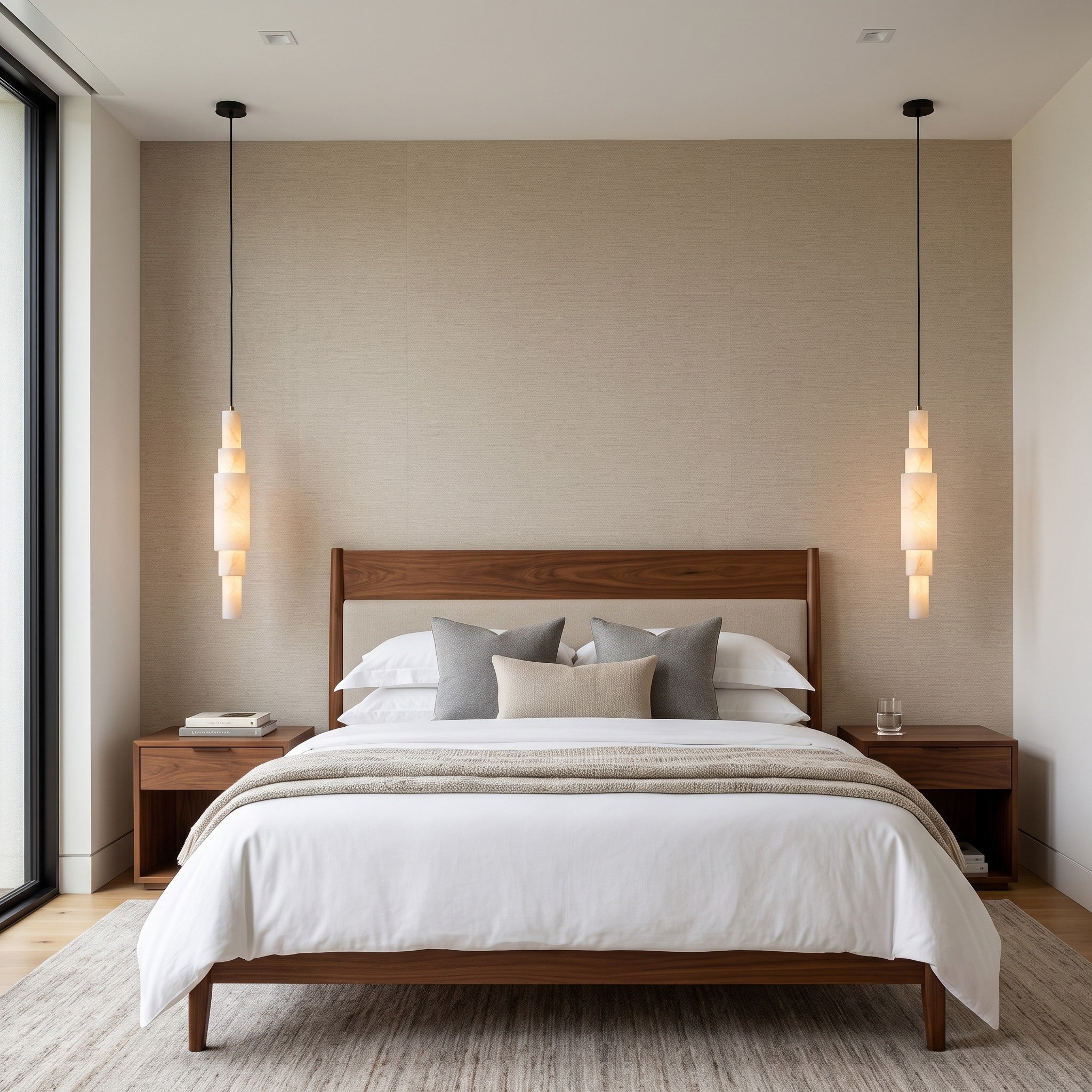 Nerivane Tiered Alabaster Pendant Lamp