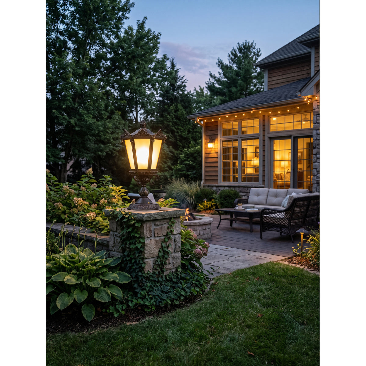 Newbury Estate Lantern Outdoor Light