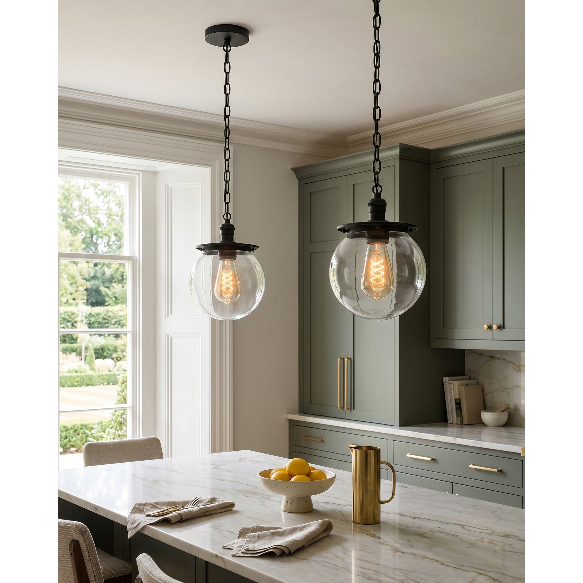 Nolan Globe Pendant Lamp