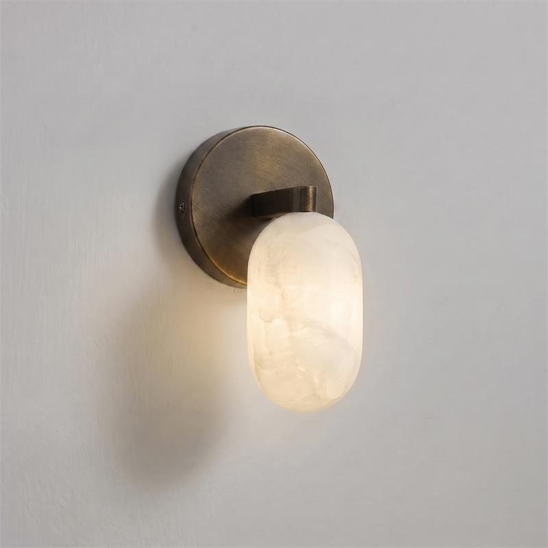 Norevia Alabaster Wall Sconce